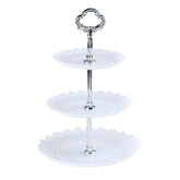 Party Birthday Three-layer Fruit Plate Cake Stand Dessert Storage Rack